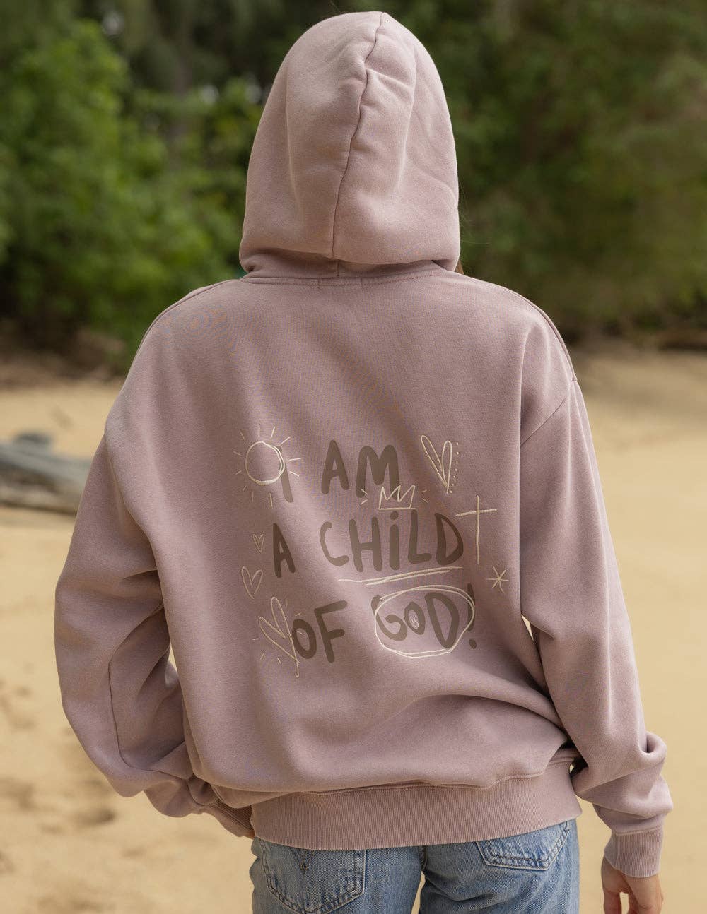 Child of God Brown Unisex Hoodie