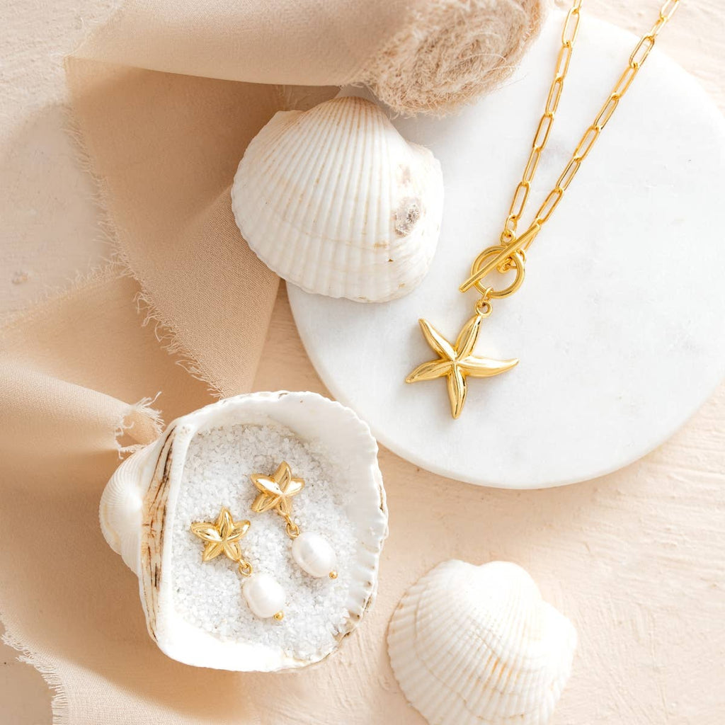 Starfish Toggle Pendant $30