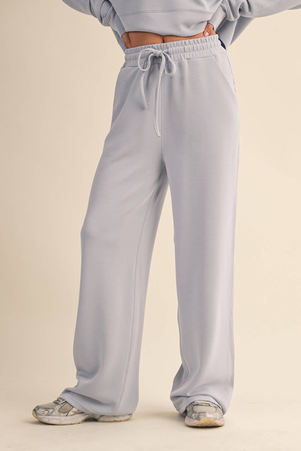 Super Soft Air Scuba Wide Leg Pants