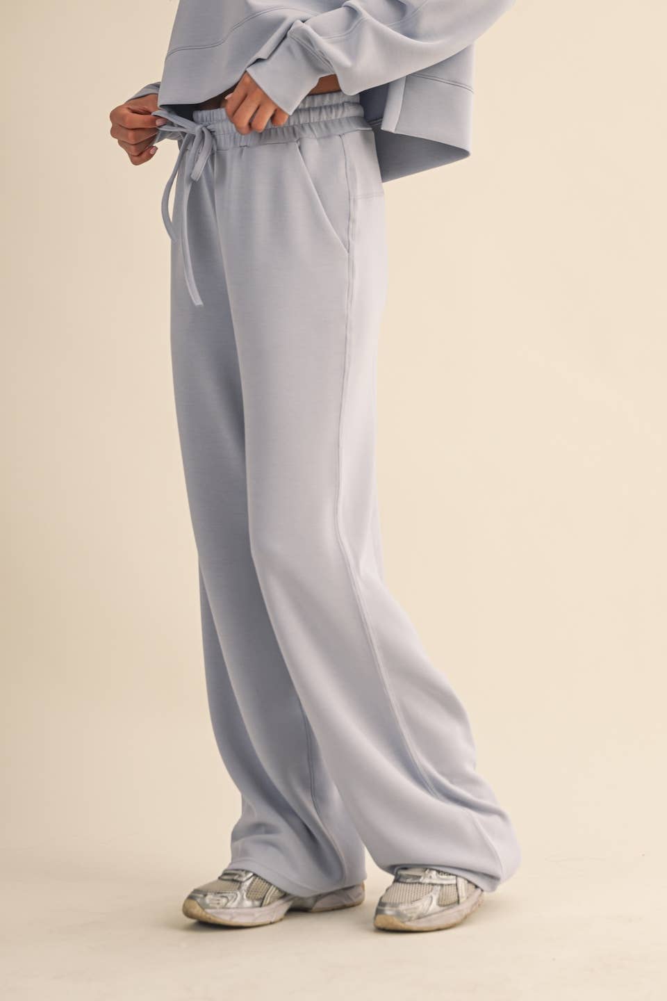 Super Soft Air Scuba Wide Leg Pants
