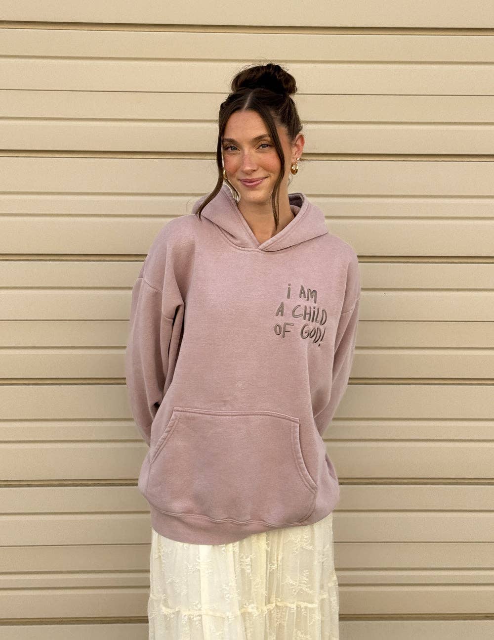 Child of God Brown Unisex Hoodie