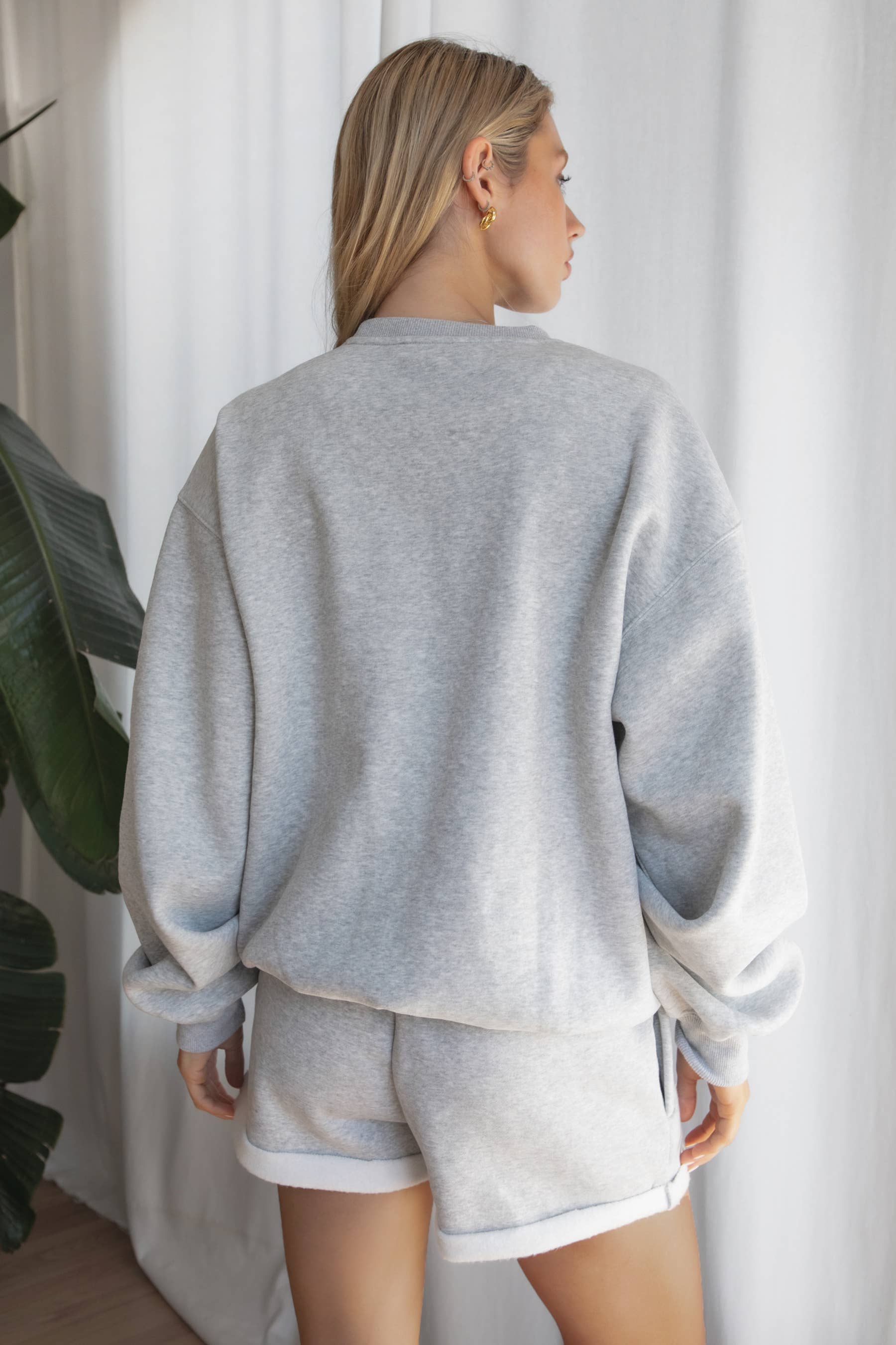Cloud Fleece Crew Neck Pullover Sweatshirt $45