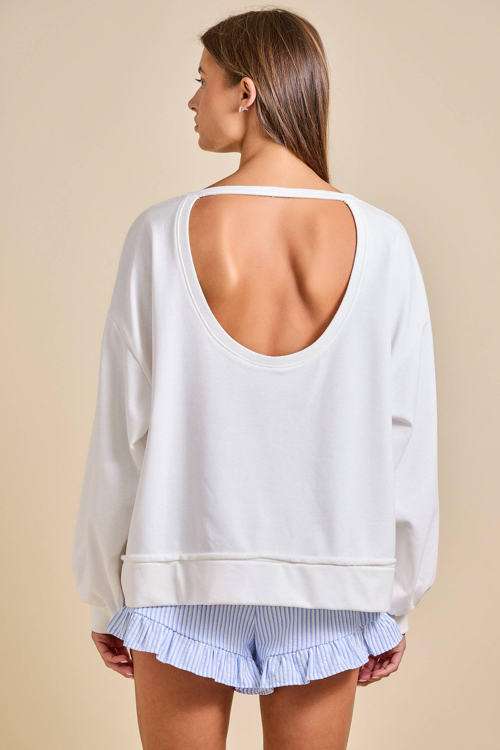 Sailboat Patchwork Sweatshirt – Coastal Summer Pullover
