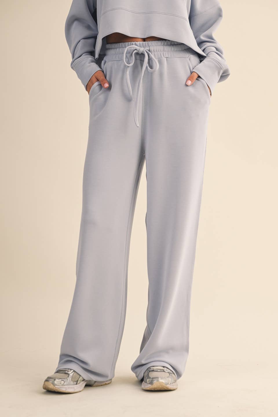 Super Soft Air Scuba Wide Leg Pants