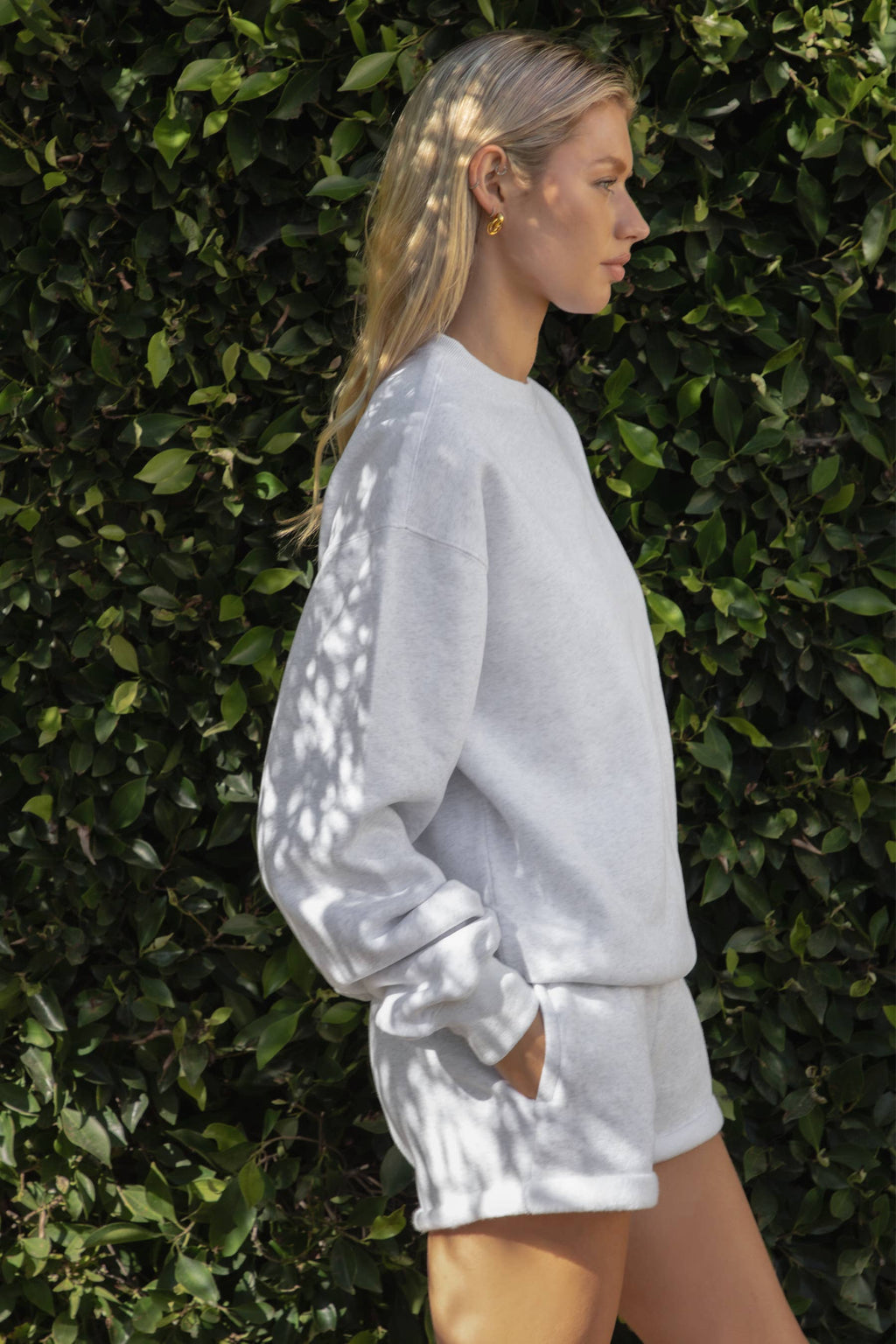 Cloud Fleece Crew Neck Pullover Sweatshirt $45